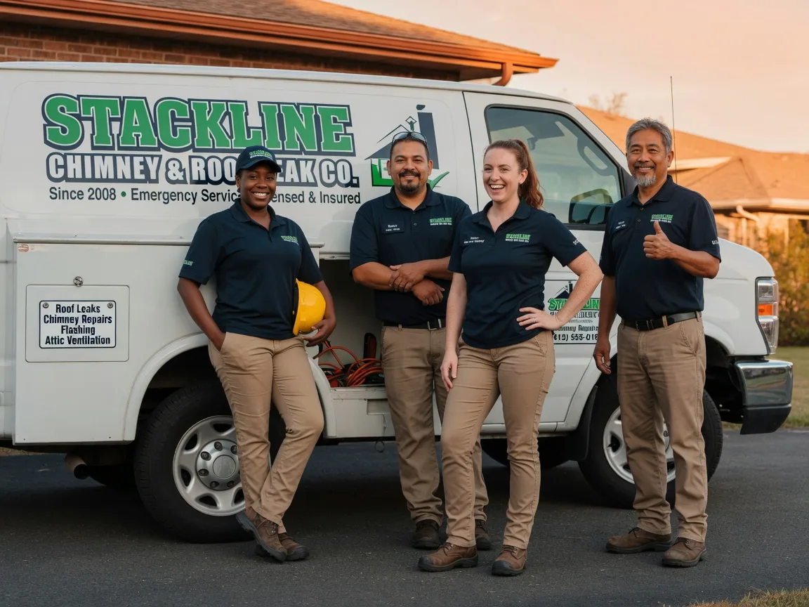 Chimney flashing repair company in Fairfield Bay, AR